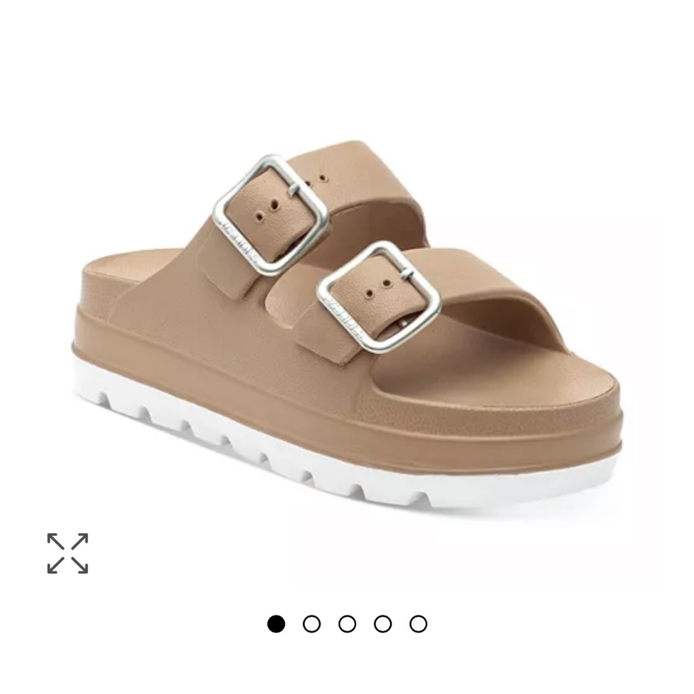J Slides Double Buckle Platform